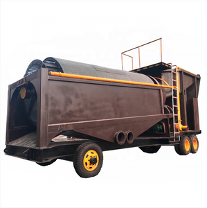 Mobile Alluvial Gold Washing Machine Gold Ore Processing Plant