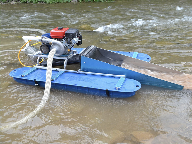 2.5 Inch Mini Dredge for Gold Mining Placer Gold Mining Equipment