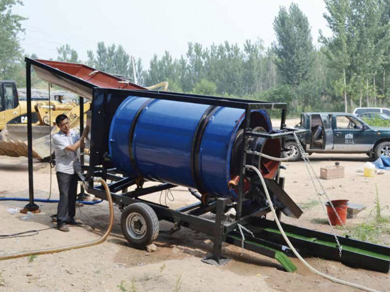 High Efficiency Gold Washing And Sieving Machinery Gold Mining Equipment
