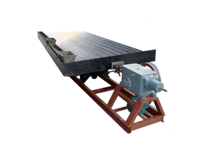 Fine Gold Recovery Equipment Gold Shaking Table For Alluvial Gold Washing Plant