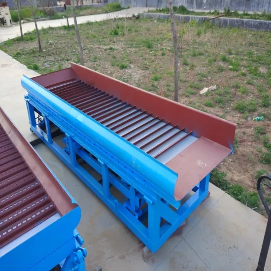 Vibrating Sluice Box Gold Mining